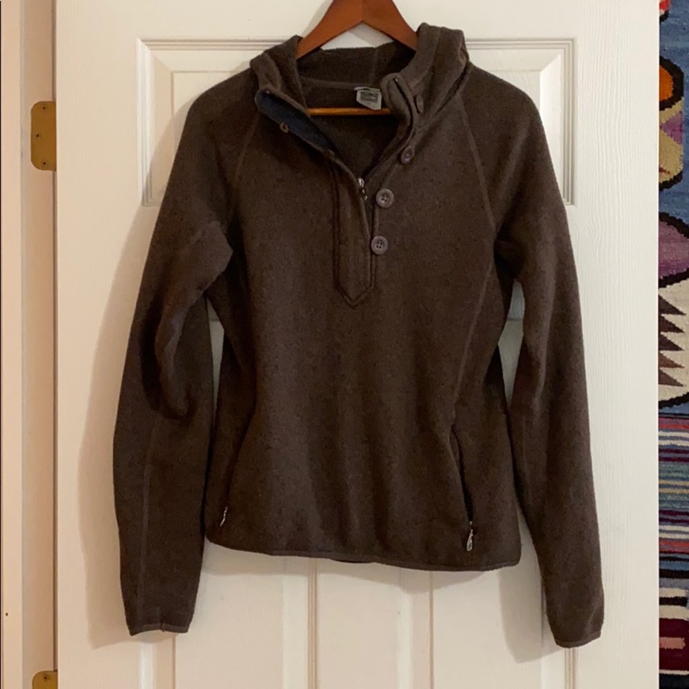 North Face Zip Fleece Hoodie